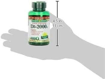 Nature's Bounty Vitamin D 2,000 IU Softgels