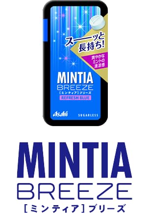 Asano Mintia Breeze Japanese Mint Tablet Candy Refresh Blue 30 Tablets Set of 5