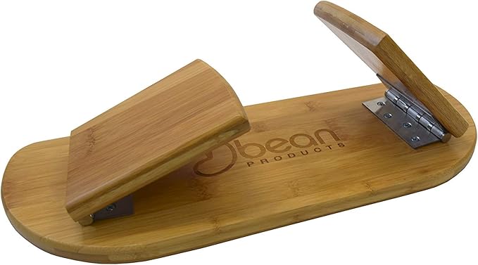 Bean Products Bamboo Foldable Meditation Bench β Supportive and Portable Kneeling Stool Chair with Meditation kit β Ergonomic Design for Seiza, Meditation, Prayer and Travel β Made in USA