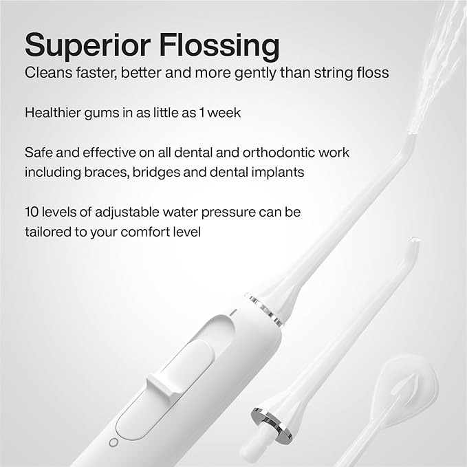 AquaSonic Home Dental Center PRO – Brushing & Flossing Made Easy – Brush & Floss – Power Toothbrush & Water Flosser – Whiter Teeth & Healthier Gums