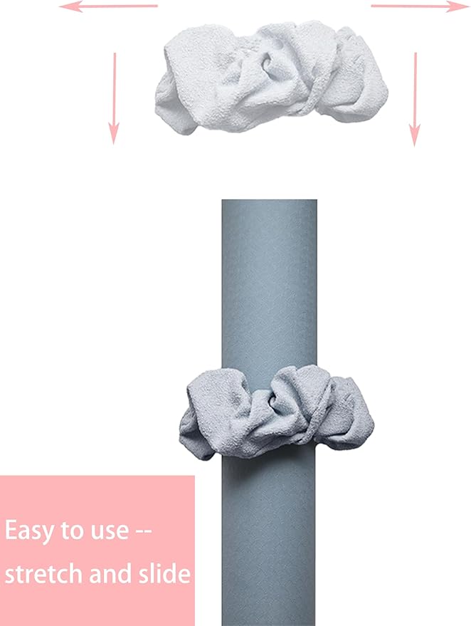 Yoga Mat Scrunchie - Holds Your Yoga Mat in Style - Durable & Elasticity Fabric - Fits All Standard Yoga Mats (mat not included)