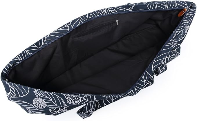 Large Yoga Mat Bag for Women Men, Travel Gym Bag for Pilates Office Beach Workout, Yoga Mat Tote Carrier with Mat Strap for 1/4" 1/2" Thick Exercise Yoga Mat