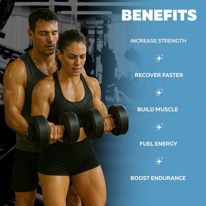 Vocks Creatine Monohydrate Powder - Creatine Supplement, Micronized Creatine, Creatine Powder - Unflavored & Gluten Free, 5g per Servings, 500g (1.1 lbs)