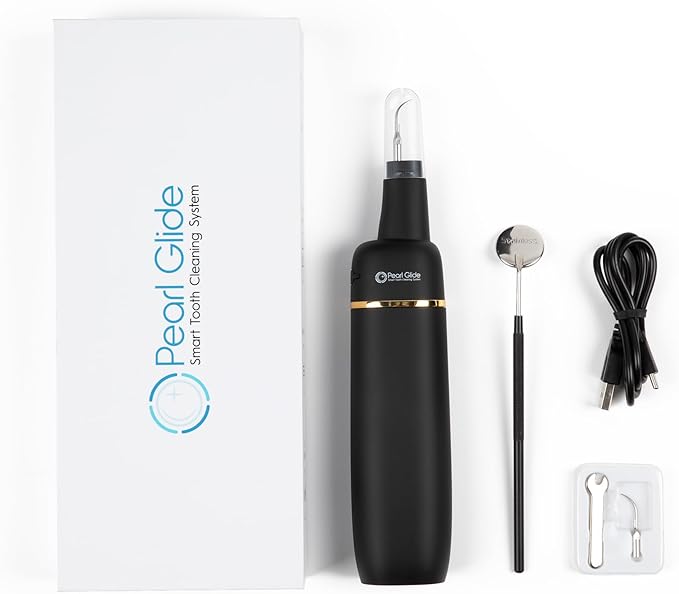 Smart Tooth Cleaning System - Sonic Tooth Cleaner with 360° HD Video Imaging, Dental Calculus Remover with LED Lighting, Three Cleaning Modes, Water Tank