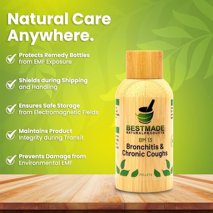 Bestmade Natural Products Cough Relief BM13 - Homeopathic Remedy for Acute & Chronic Cough, Whooping Cough, Chest Discomfort, Non-Drowsy, Safe for All Ages, 350 Pellets