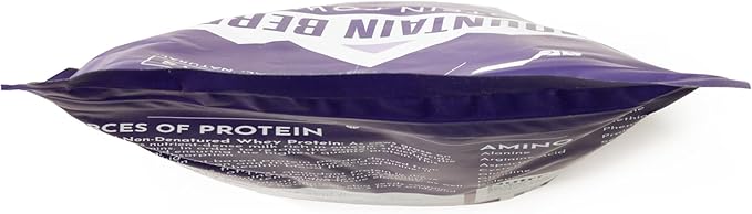 JUST INGREDIENTS Mountain Berry Protein Powder – 30-Serving Blend with 100% Grass-Fed Whey & Organic Plant Proteins – Mixed Berry Flavor with Real Fruit – Supports Muscle Recovery, Energy*