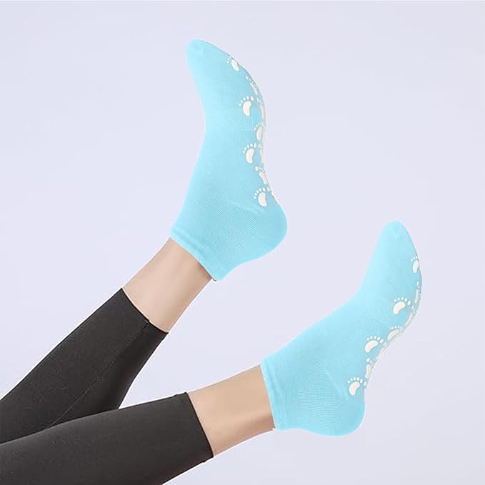 brookhaus Women Low Cut No Show Running Socks 6 Pairs - Cushioned Arch Support, Moisture Wicking Athletic Ankle Socks
