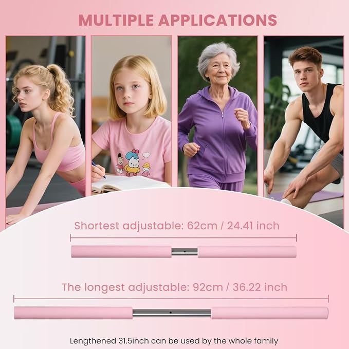 Posture Corrector Yoga Cross Stick - Back Pain Relief for Adult And Child,Back Cross Orthosis Yoga Stick, Improving Hunchback And Chest Back Support Posture, Orthosis Can Stretch 23.6-35.4in