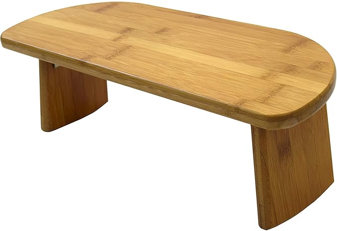 Bean Products Bamboo Foldable Meditation Bench β Supportive and Portable Kneeling Stool Chair with Meditation kit β Ergonomic Design for Seiza, Meditation, Prayer and Travel β Made in USA