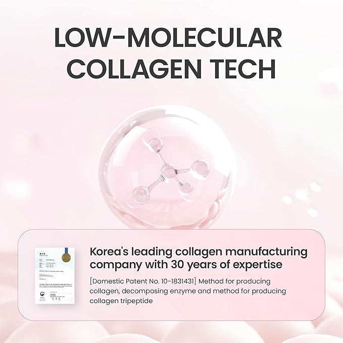 K-Nutra K-Collagen Soft Peach (15.9oz, 30 Sticks) - Holiday Gifts - Skin, Hair, Nail Health, Tasty Jelly, Fast Absorption. Low-Molecular Marine Collagen, Vitamin C