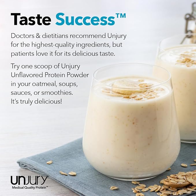 Unjury Unflavored Protein Powder | 21g 100% Whey Isolate Protein Powder | Unflavored Whey Protein Powder | Low Carb and Sugar Free Whey Protein Isolate | Gluten Free | Certified Kosher | 15 Servings