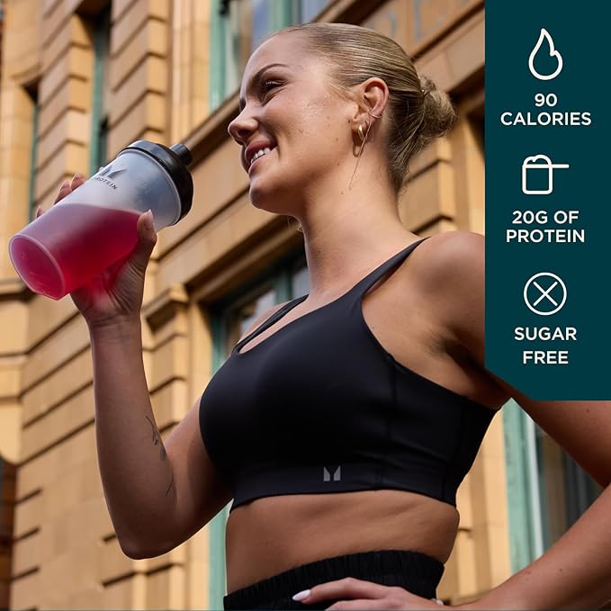 Myprotein Clear Whey Isolate Protein Powder, 1.9 lb Tropical Dragonfruit, 20g Protein per Serving, Naturally Flavored Drink Mix, Daily Protein Intake for Superior Performance