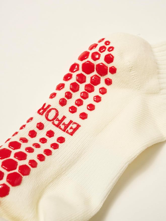 Shapes Studio Crew Half Calf Grip Socks, Cutest Fruits Pilates Socks, Ruffle socks, Non-Slip, Barre Yoga Fitness