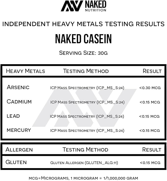 NAKED Casein - 1Lb Micellar Casein Protein - Bulk, Zero Carb, GMO-Free, Gluten Free, Soy Free, Preservative Free - Stimulate Muscle Growth - Enhance Recovery - 15 Servings