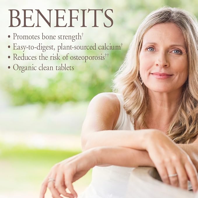 Garden of Life Calcium Supplement with Magnesium & Organic Vitamin D3 K2, Made from Whole Foods, Gluten-Free, 180 Count