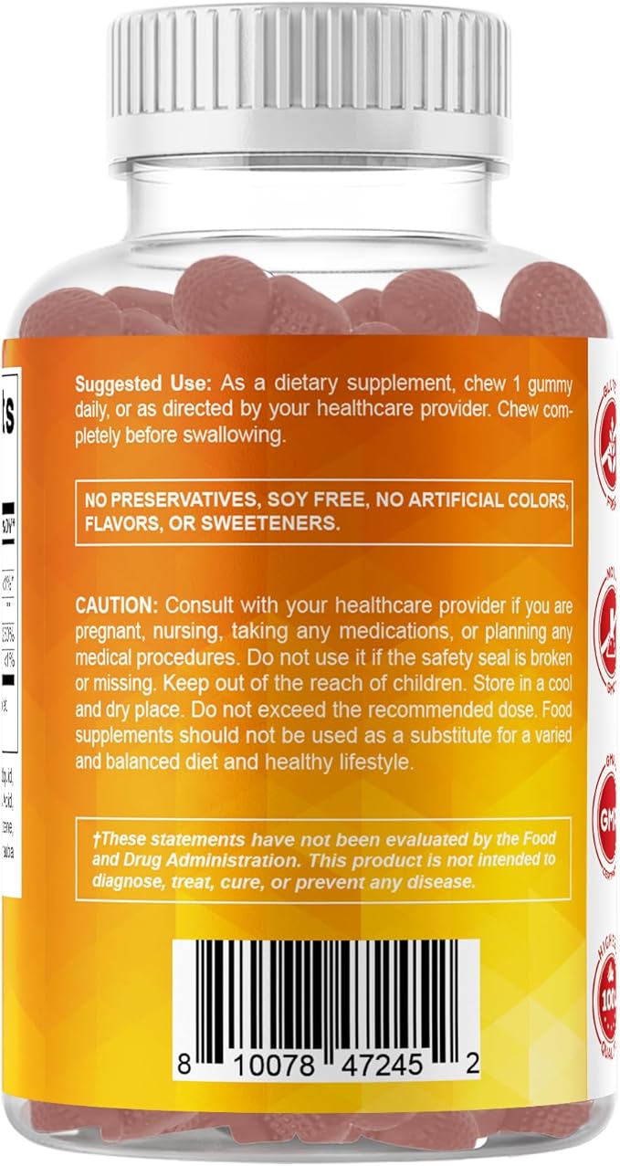 Vitamatic Sugar Free Vitamin D3 2000 IU - 120 Pectin Based Gummies - Great Taste - Healthy Bones, Mood & Immune System Function - Non-GMO - 120 Servings