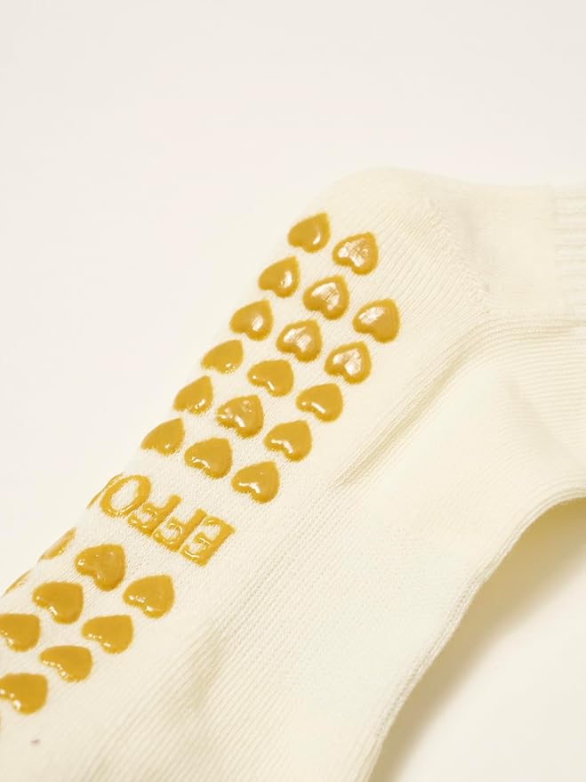 Shapes Studio Crew Half Calf Grip Socks, Cutest Fruits Pilates Socks, Ruffle socks, Non-Slip, Barre Yoga Fitness