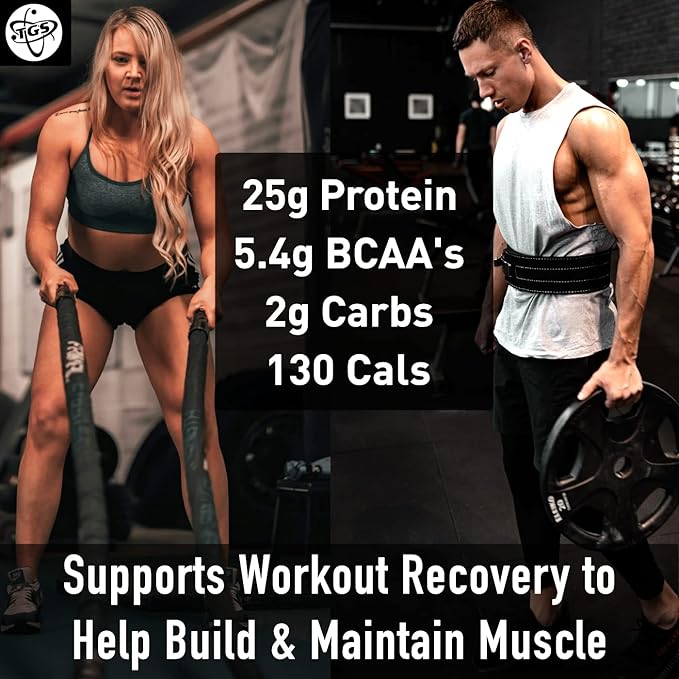 TGS Nutrition 100% Whey Protein Powder Unflavored, Unsweetened for Men & Women - Clean, No Artificial Ingredients - 5lb Bulk, Soy Gluten Free, Keto, Low Carb - Post Workout Muscle Growth Recovery