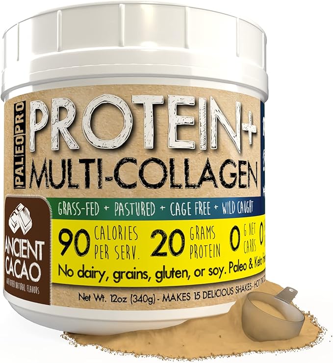 PaleoPro® Protein+ Multi-Collagen (Ancient Cacao)