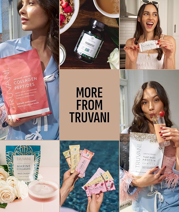 Truvani Organic Whey Protein Powder | Chocolate | 20g Grass Fed Whey Protein | 20 Servings | USDA Organic & Non-GMO | Gluten Free | No Gums, No Soy, No Stevia, No Added Sugars
