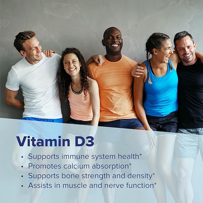 Superior Source Vitamin D3 5000 IU - Offers Immune System, Brain & Nervous System Support - Aids Calcium Absorption for Teeth & Bone Health - Bariatric Friendly - 100 Sublingual Dissolving Tablets