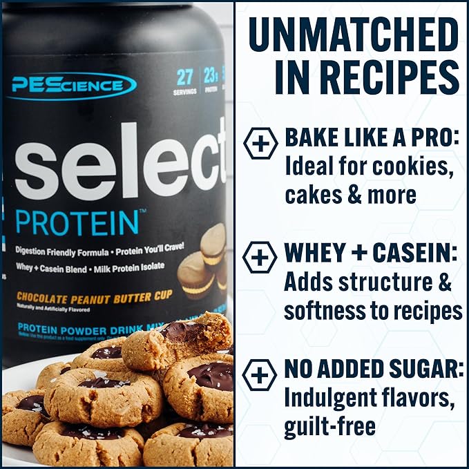 PEScience Select Protein Powder Variety Pack - 8 Flavors - 40 Servings - Protein Powder Sample Pack, Whey and Casein Blend, Keto Friendly, Gluten Free, Digestion Friendly, Amazing Taste