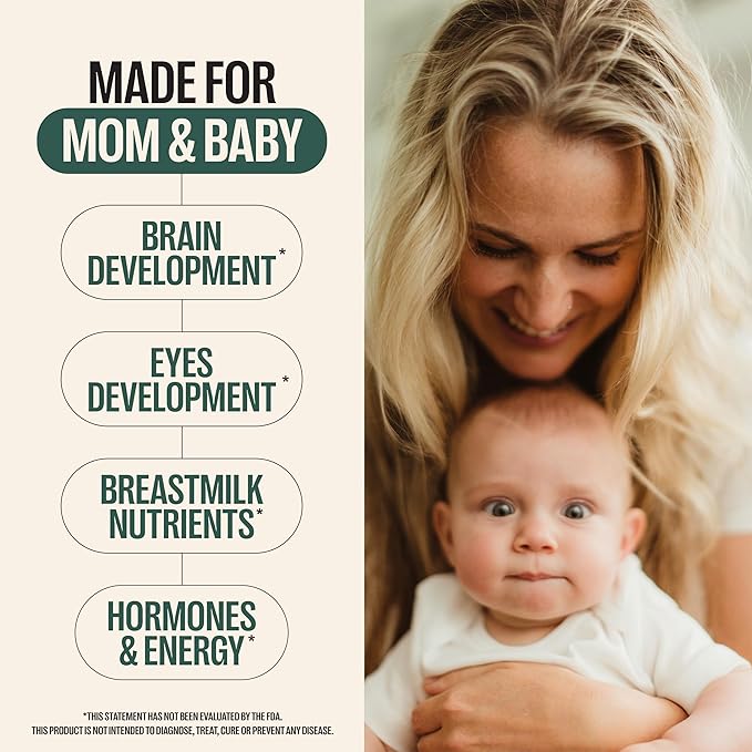 Orlo PRENATAL DHA - Prenatal DHA Omega 3 Supplement - Triple Strength Omega3s - Vegan DHA & EPA - Algae Omega-3 Oil - Supports Brain Development During Pregnancy & Lactation (60 Mini Softgels)
