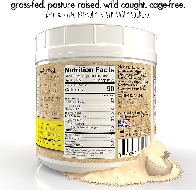 PaleoPro® Protein+ Multi-Collagen (Ancient Cacao)