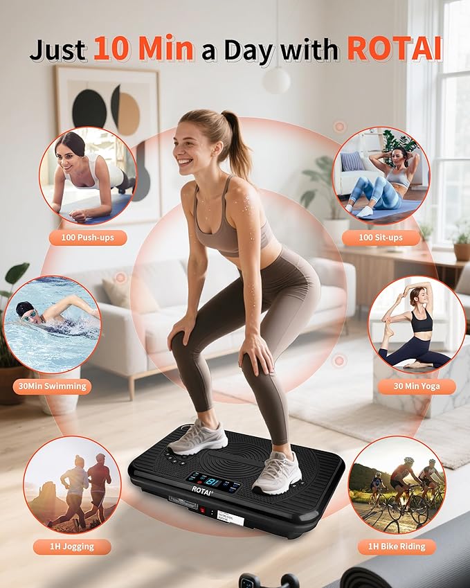 Shake Plate Vibration New Black