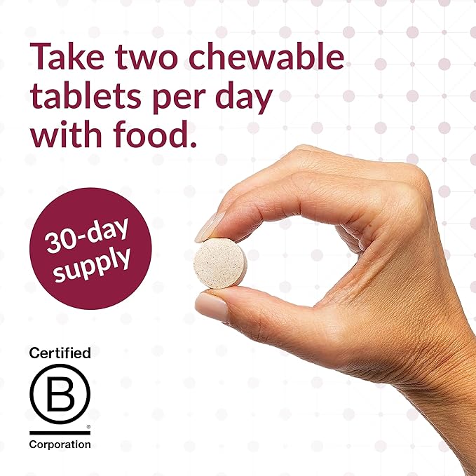 Bariatric Advantage Chewable Advanced Multi EA - High Potency Daily Multivitamin with Iron for Bariatric Surgery Patients - Mixed Fruit Flavor - 60 Count