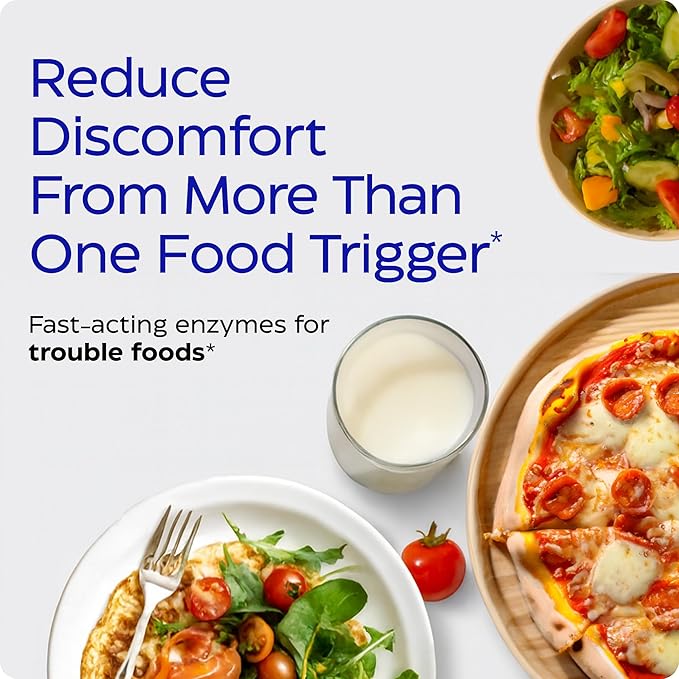 Enzymedica Digest Spectrum, Advanced Digestive Enzymes for Women and Men, Supports Digestion and Multiple Food Intolerances, Fast-Acting Formula for Gas and Bloating Relief, 240 Capsules