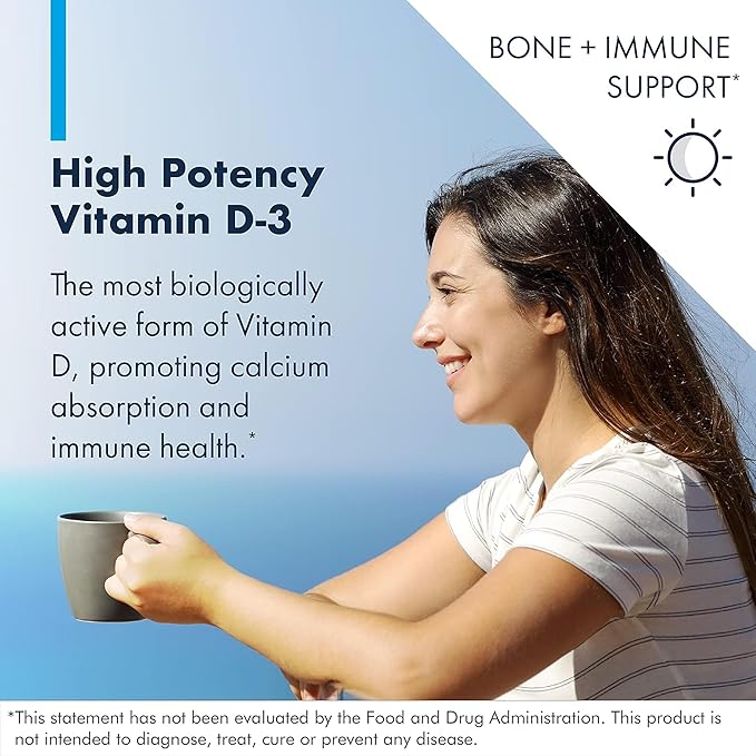 Metabolic Maintenance Vitamin D3 and K2 Supplements - Vitamin D Supplement with 25,000 IU - Support Bone Health & Density - Contains K2 MK-7 (60 Capsules)