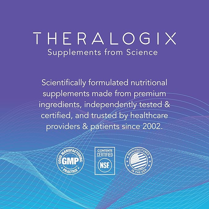 Theralogix Thera-D 2000 Vitamin D Supplement - 2,000 IU (50 mcg) Vitamin D3 Tablets - 180-Day Supply - Immune Support Supplement for Women & Men - Aids Bone & Heart Health - NSF Certified -180 Tablets