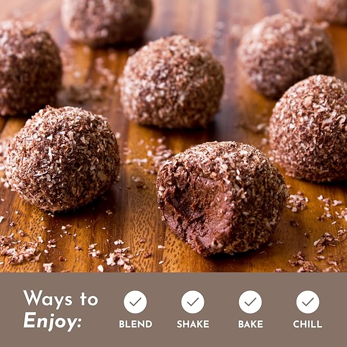 Chocolate Protein Powder – 30-Serving Blend with 100% Grass-Fed Whey & Organic Plant Proteins – Rich Cocoa Flavor – Supports Muscle Recovery, Energy & Satiety* – No Artificial Sweeteners or Fillers