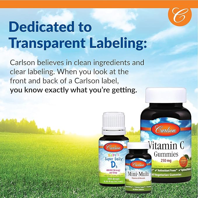 Carlson - Tocotrienols, 40 mg, with Natural-Source Vitamin E, Gamma, Alpha, Delta, Beta, Sustainably Sourced, 180 Softgels