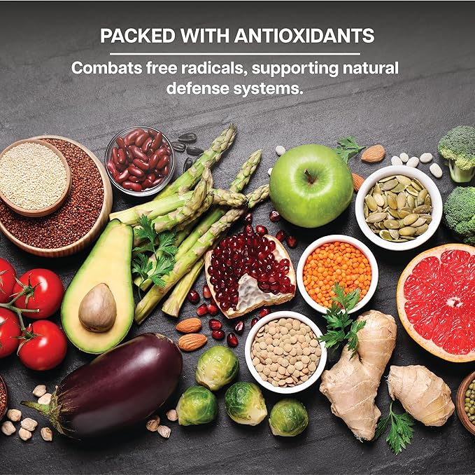 REVIVE MD Daily Green Powder Superfood (Fresh Berry) - Supergreens Powder to Support Energy Levels - Green Juice That Improves Fiber Intake - Vegetable Supports Digestion and Gut Health