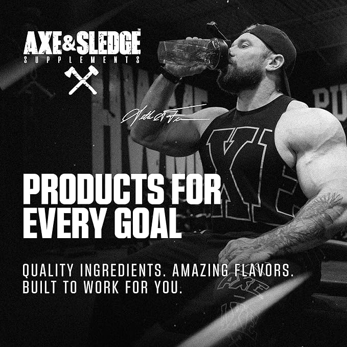 Axe & Sledge Farm Fed 100% Whey Protein Isolate | 25g Protein | Low Carb, Low Sugar, Gluten Free | Protein Powder for Men and Women | Keto | Made in The USA | 28 Servings, Vanilla Milkshake