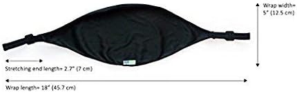 Eyeseals 4.0 Sleep Mask – Charcoal – Moisturizing Eye Masks for Sleep Keep Dry Air Out – Latex-Free Eye Mask Great for CPAP Users