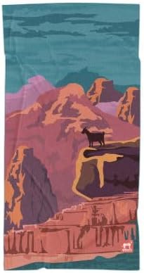 Sprints Athletic Running Towel, Full-Sized, Car Seat Cover - Performance Microfiber (Grand Canyon)