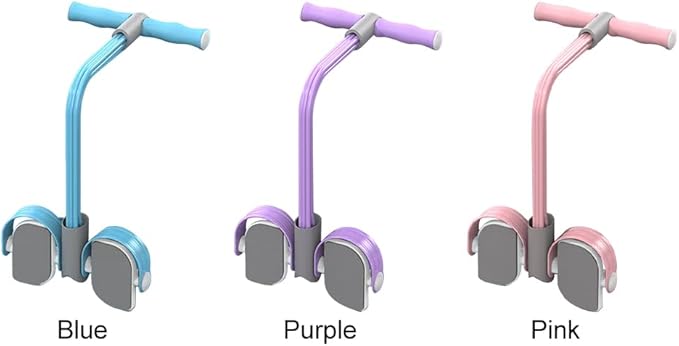 Multifunctional Pedal Puller,6-Tube Foot Pedals Resistance Band Pedal Pusher Resistance Rope Workout Tool for Abdomen, Waist, Arm and Leg