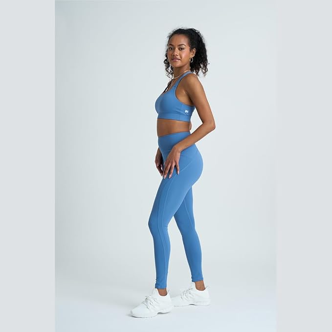 POPSUGAR 2 Piece Workout Sets for women, High Waist Leggings and Sports Bra Yoga Set Matching Gym Pilates Running Work Outfit