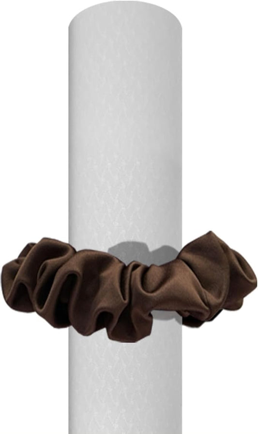 Yoga Mat Scrunchie – Stylish Yoga Mat Strap – Stretch-Fit for All Standard Mats – Lightweight, Travel-Friendly(Mat Excl.)