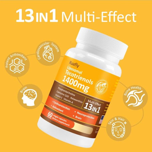 Liposomal Tocotrienols for Brain 240 Capsules