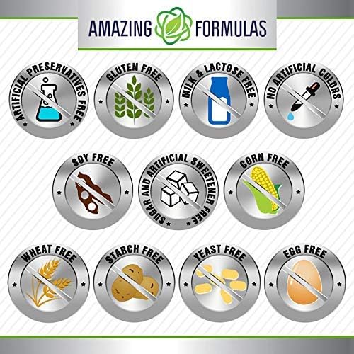 Amazing Formulas Vitamin D3 in Coconut Oil 5000 IU Supplement | Softgels | Non-GMO | Gluten-Free | Made in USA (1 Pack | 360 Count)