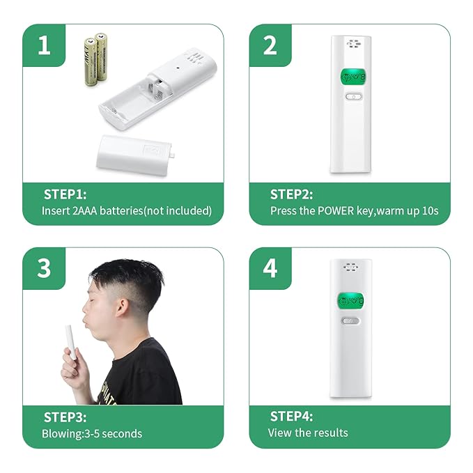 Oral Odor Freshening Detector - Portable Bad Oral Odor Monitor, Oral Meter Device Focused on Oral Cavity Health with Odor Checking for Precise Bad Smell Detection