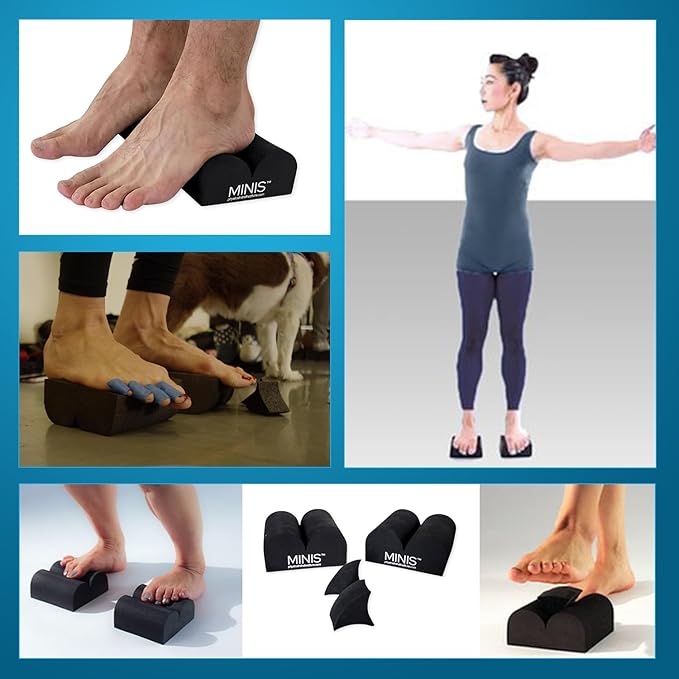 Bundle – Back Support Wedges + Parasetter Minis Foot Massager for Pain Relief, Posture, and Alignment