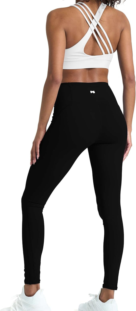 POPSUGAR 2 Piece Workout Sets for women, High Waist Leggings and Sports Bra Yoga Set Matching Gym Pilates Running Work Outfit