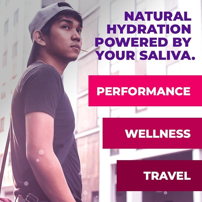 Xero Picks Hydrate - Electrolyte Flavored Toothpicks -60 Picks-Variety 3 Pack - Lime - Sodium, Potasium, Magnesium, Calcium