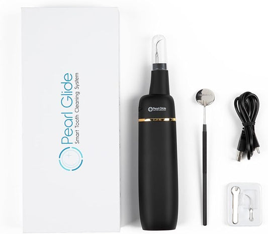 Smart Tooth Cleaning System - Sonic Tooth Cleaner with 360° HD Video Imaging, Dental Calculus Remover with LED Lighting, Three Cleaning Modes, Water Tank