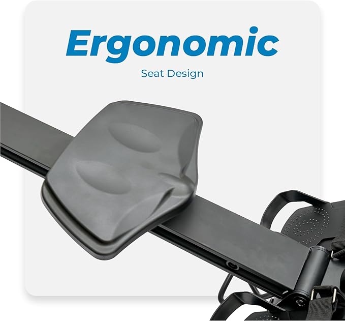 Echelon Row Series – Foldable Rowing Machine for Full-Body, Low-Impact Workouts with 22” Rotating HD Screen, Built-In Soundbar, Bluetooth Resistance & 30-Day Membership with Live Classes